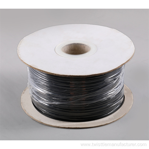 Plastic Metallic Spool Twist Ties for Packaging